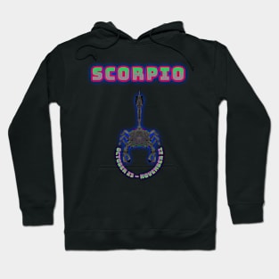 Scorpio 2b Black Hoodie